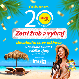 Oslavujeme 20 rokov a rozdávame žreby!