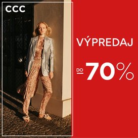 Výpredaj do 70%