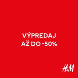 H&M ZIMNÝ VÝPREDAJ PRÁVE ZAČÍNA!