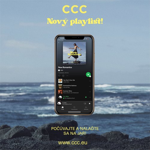 Nový playlist od CCC - New Romantics